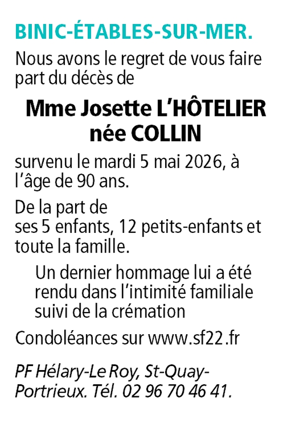 Avis de décès