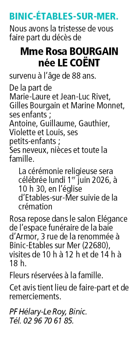 Avis de décès